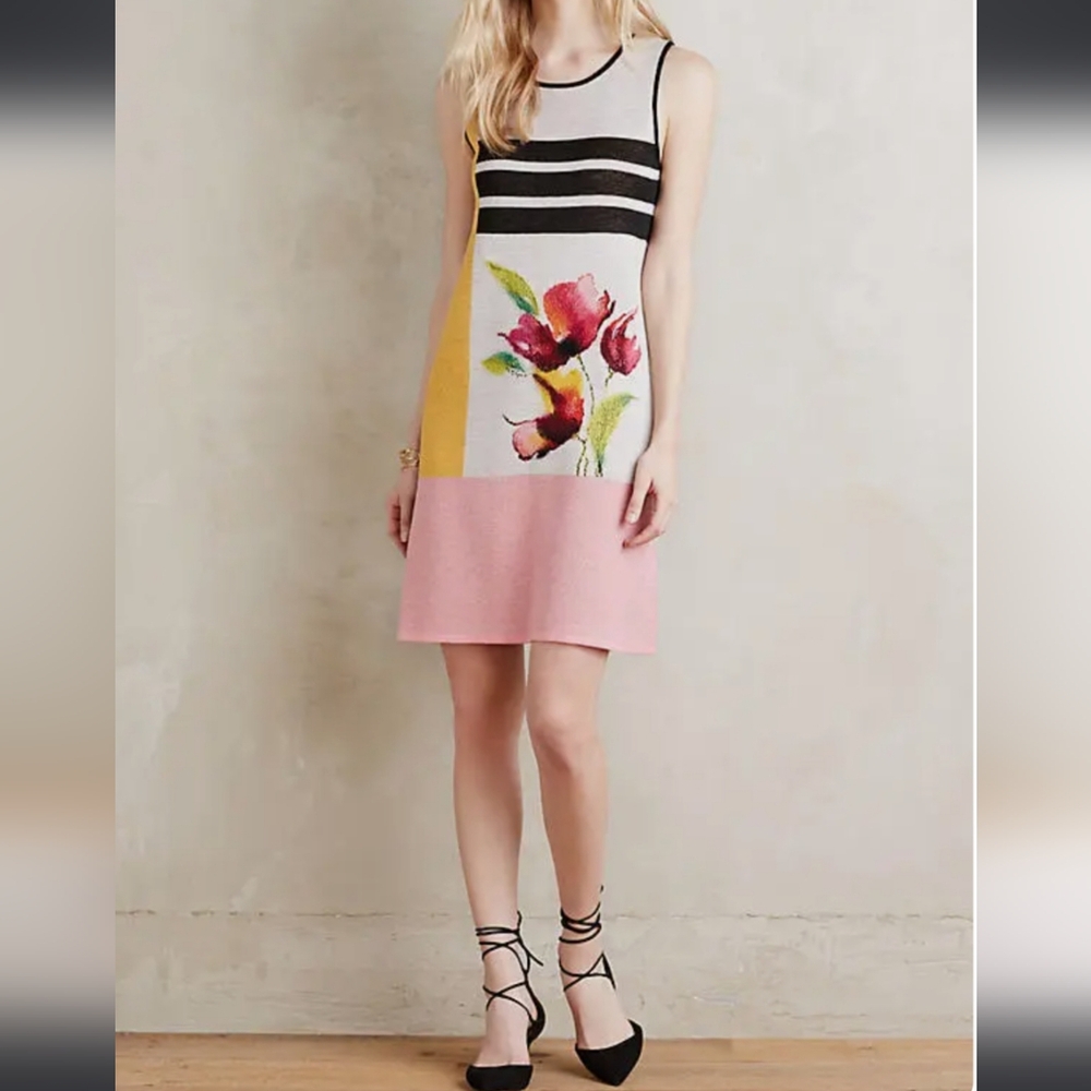Anthropologie Troubadour Knit Dress Xs